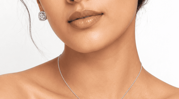 Gold plated solitaire pendant and earring gift set by House of Zena in festive styling — Anti-Tarnish Waterproof Jewellery | House of Zena
