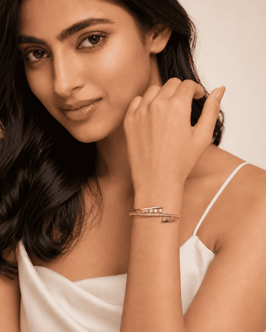 Gold plated open cuff bangle showing durable anti-tarnish finish after daily wear — Anti-Tarnish Waterproof Jewellery | House of Zena