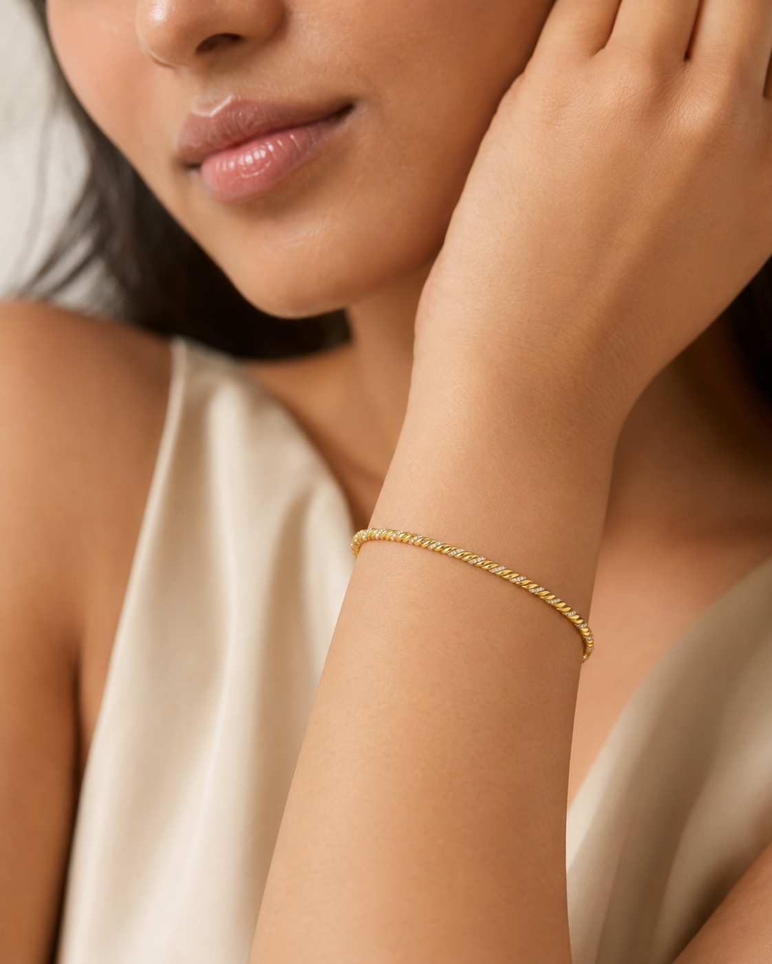 Bangle Size Chart and How to Measure at Home — House of Zena Demi-Fine Jewellery — Anti-Tarnish Waterproof Jewellery | House of Zena