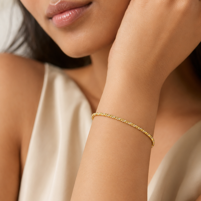 Seraphine Twist Bracelet