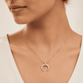 The Italian Croissant Horn Pendant