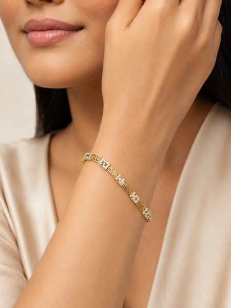 Astera Greek Link Bracelet