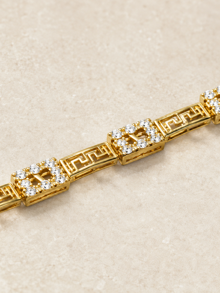 Astera Greek Link Bracelet