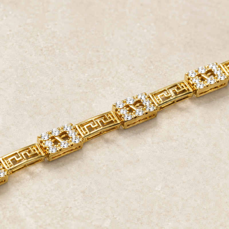 Astera Greek Link Bracelet