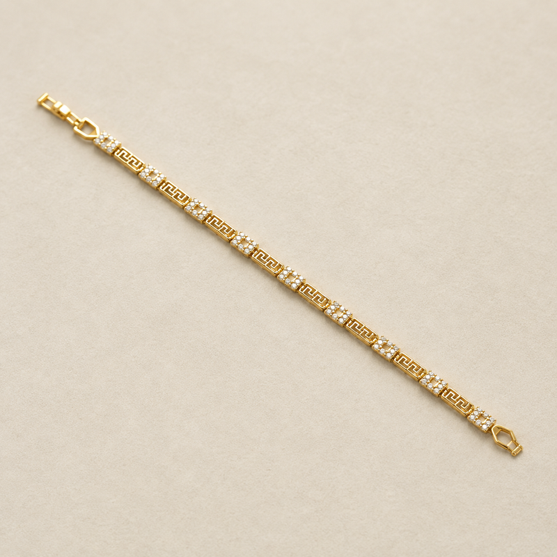 Astera Greek Link Bracelet
