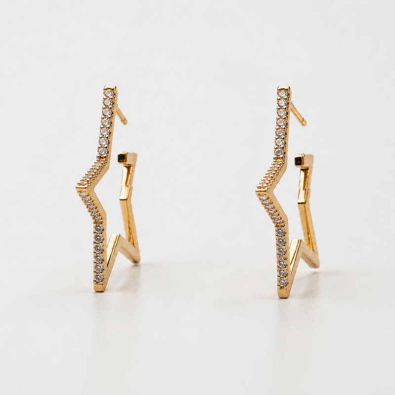 Nova Star Outline Hoops
