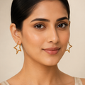 The Lucky Star Outline Hoops