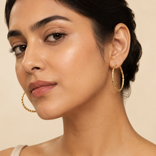 The Churro Ribbed Hoops