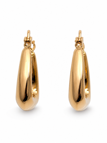 Veloura Teardrop Hoops