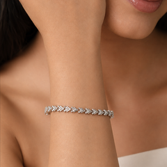 Virelle Chevron Bracelet