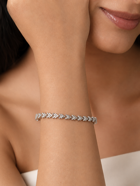 Virelle Chevron Bracelet