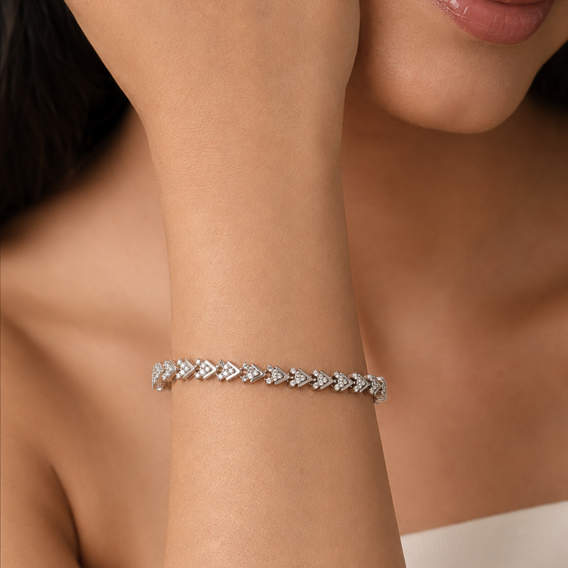 Virelle Chevron Bracelet