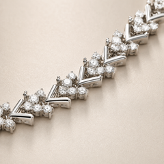 Virelle Chevron Bracelet