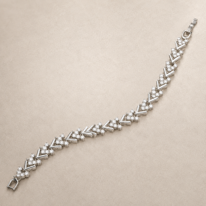 Virelle Chevron Bracelet
