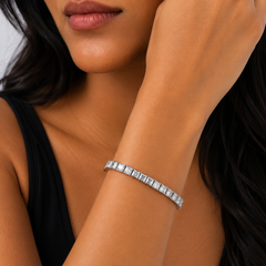 Aveline Princess Tennis Bracelet