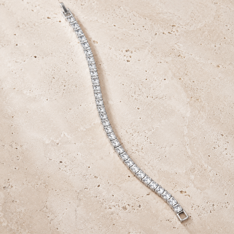 Aveline Princess Tennis Bracelet