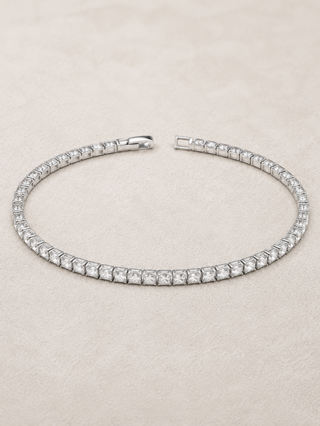 Aveline Princess Tennis Bracelet