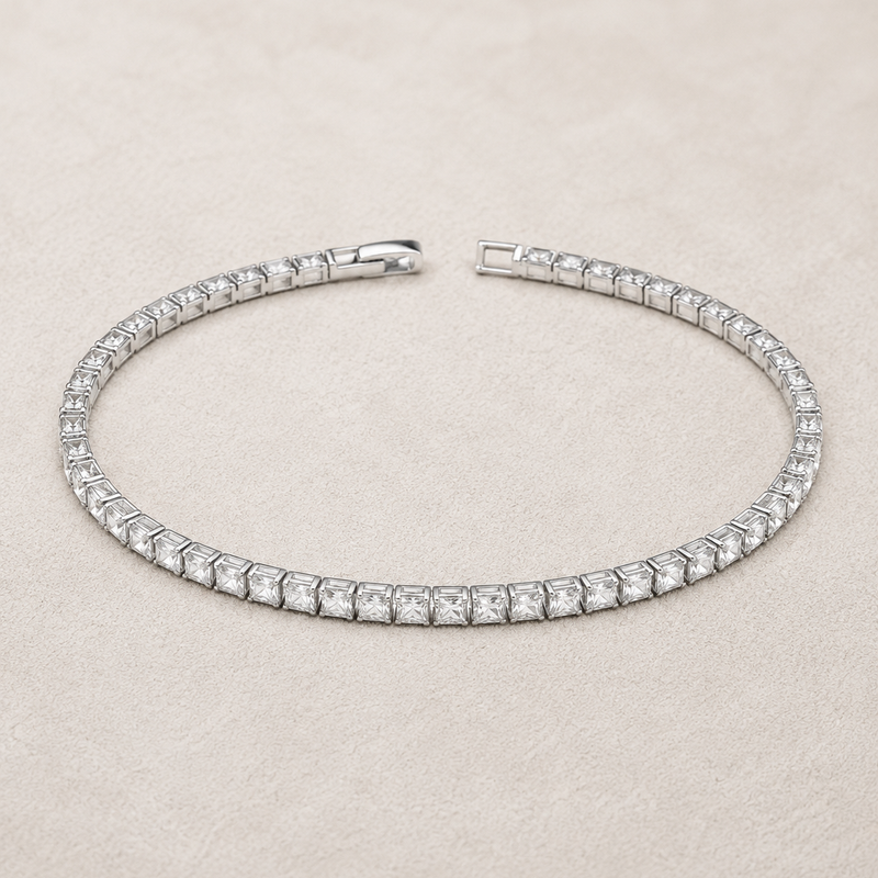 Aveline Princess Tennis Bracelet