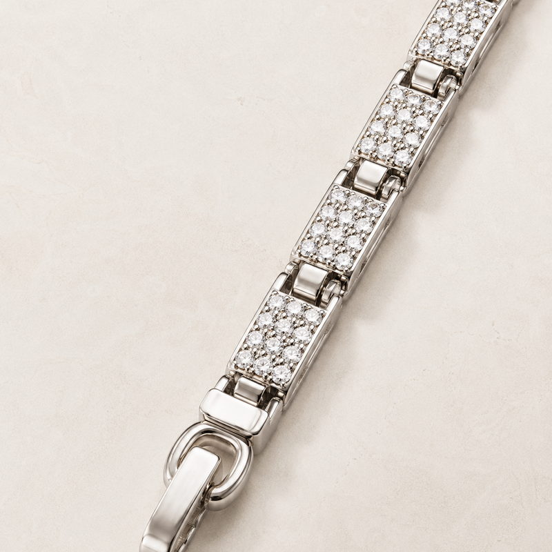 Lunara Pavé Link Bracelet