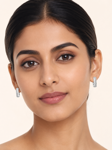 Luna Curve Studs