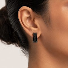 Noir Eclipse Studs