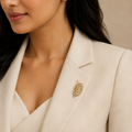 The Victory Crown Laurel Pin