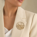 The Camellia Flower Lapel Pin