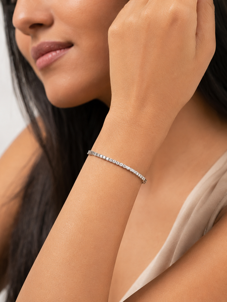 Luna Line Tennis Bracelet