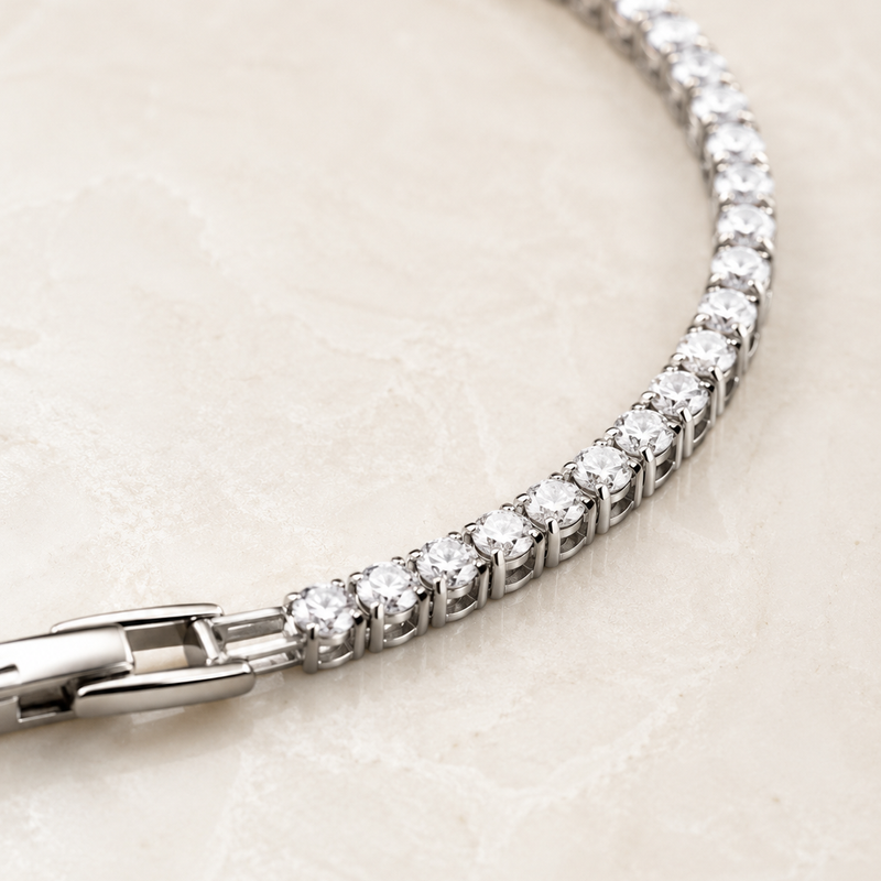Luna Line Tennis Bracelet