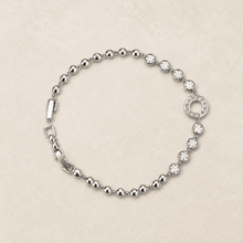 The Celestial Orbit Station Chain — Gold Plated Orbit Bracelet by House of Zena, side angle