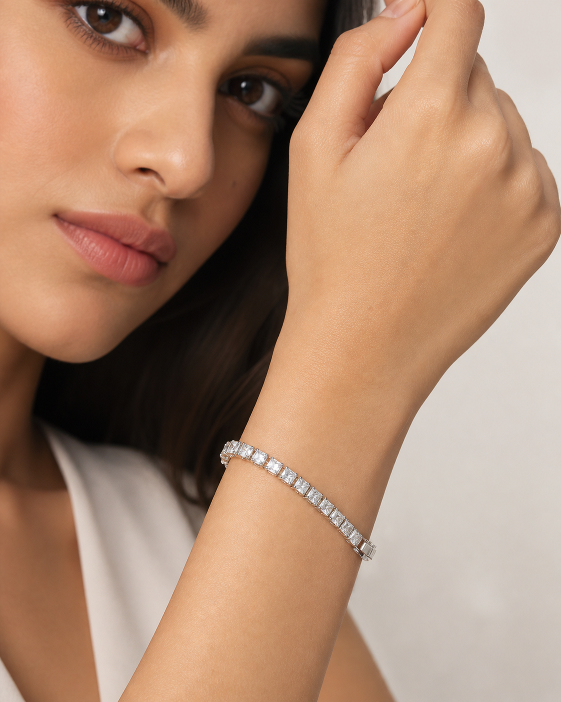 The Sugar Cube Tennis Bracelet