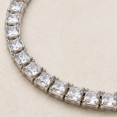 Celeste Princess Tennis Bracelet