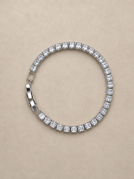 Celeste Princess Tennis Bracelet