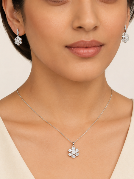 Asterelle Bloom Pendant Set