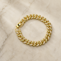 Auric Pavé Cuban Bracelet