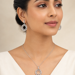 Aureline Halo Pendant Set