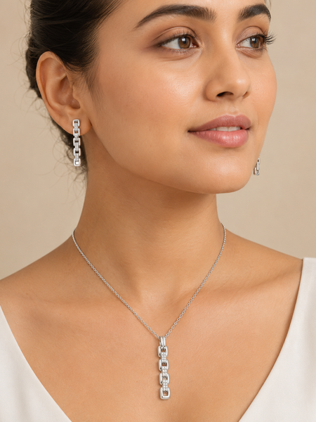 Lunéa Link Pendant Set