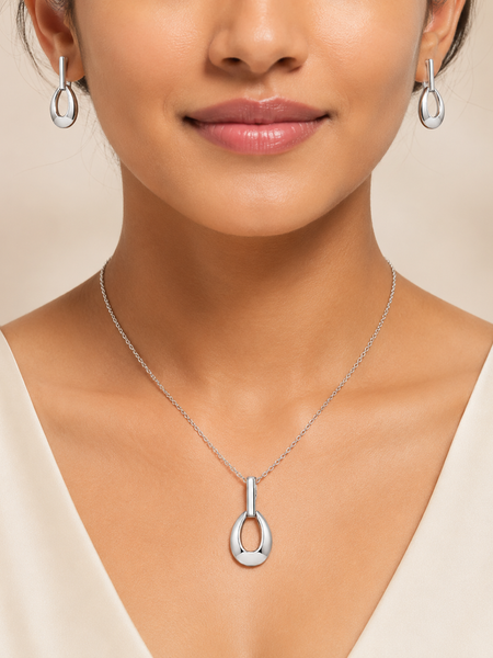 Évara Drop Pendant Set