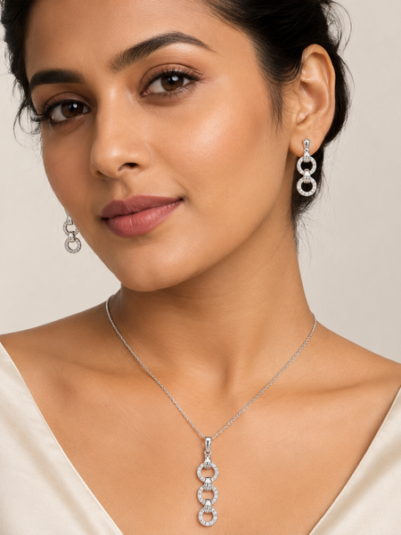 Lunara Link Pendant Set