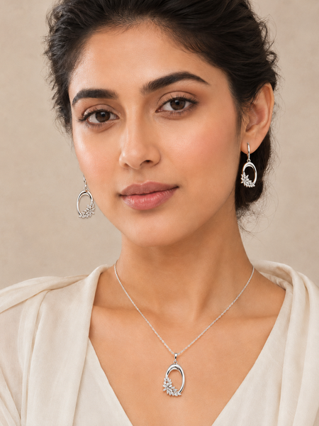 Aurelia Bloom Pendant Set