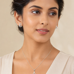 Elara Drop Pendant Set