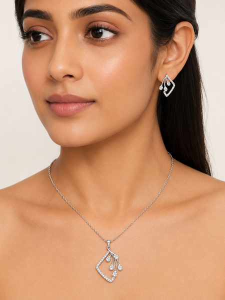 Dewdrop Elegance Pendant Set