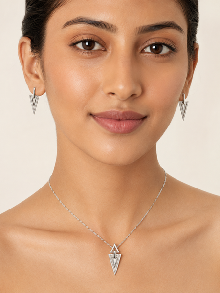 Astra Edge Pendant Set