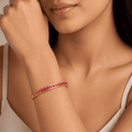 The Cherry Syrup Line Bangle