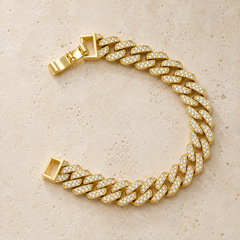 Sorelle Pavé Cuban Bracelet