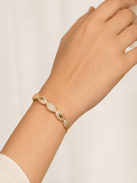 Luna Marquise Bangle