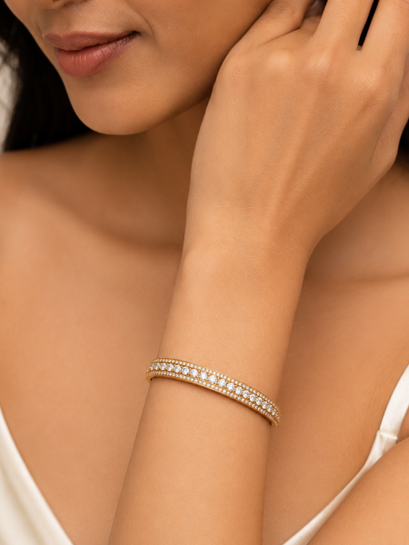 Aurelia Halo Bangle