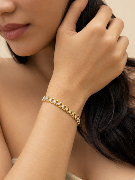 Évora Crystal Link Bracelet