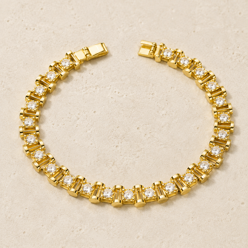 Évora Crystal Link Bracelet