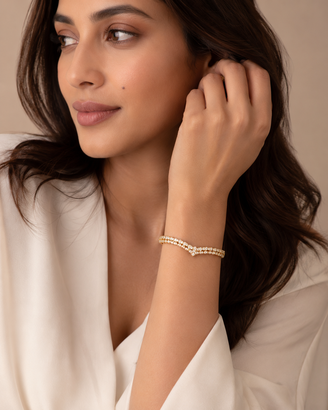 The French Cruller Twist Bangle